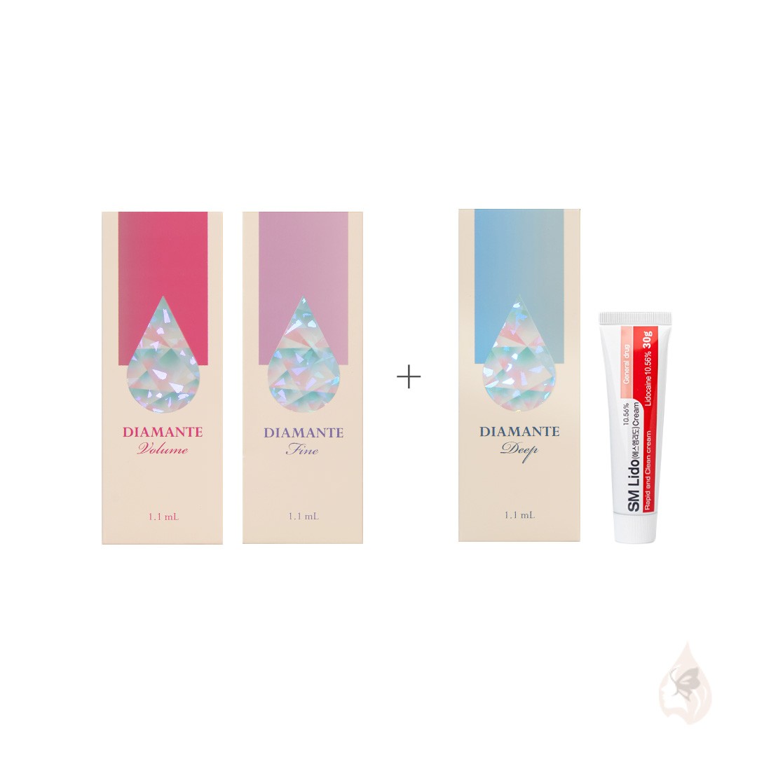 Diamante “2 plus 1” set
